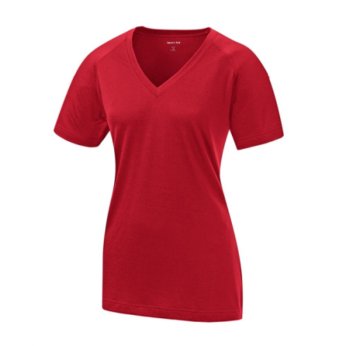 Sport-Tek Women's Ultimate Performance V-Neck.