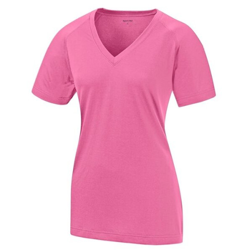 Sport-Tek Women's Ultimate Performance V-Neck.