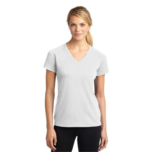 Sport-Tek Women's Ultimate Performance V-Neck.