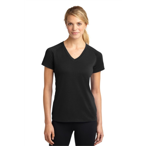 Sport-Tek Women's Ultimate Performance V-Neck.