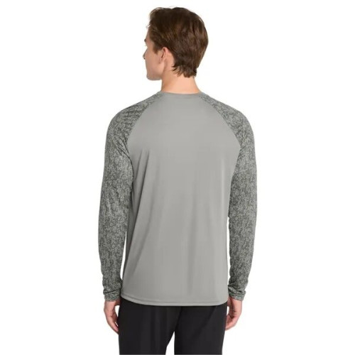 Sport-Tek Long Sleeve Digi Camo Tee.