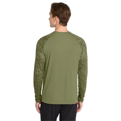 Sport-Tek Long Sleeve Digi Camo Tee.