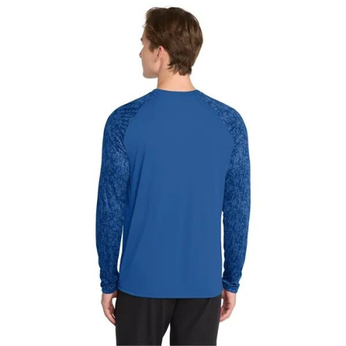 Sport-Tek Long Sleeve Digi Camo Tee.