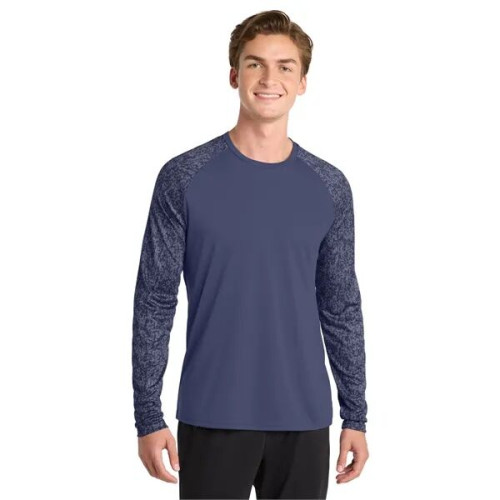 Sport-Tek Long Sleeve Digi Camo Tee.