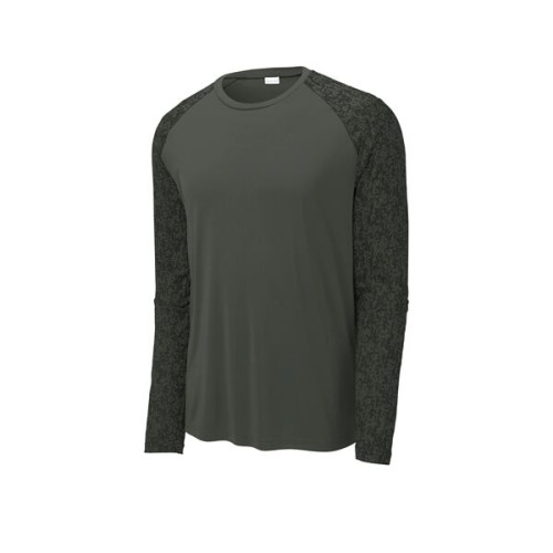 Sport-Tek Long Sleeve Digi Camo Tee.