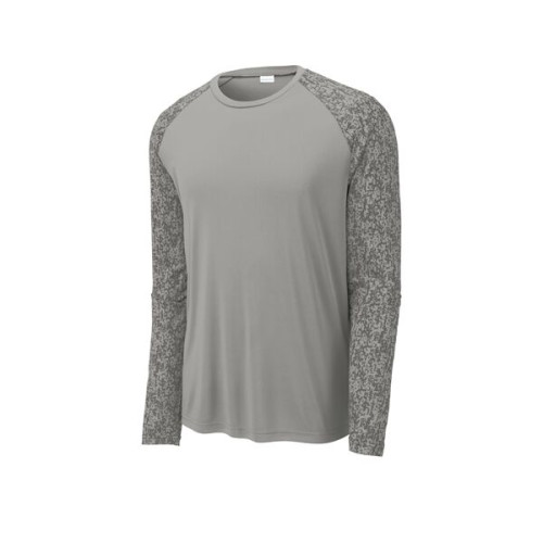 Sport-Tek Long Sleeve Digi Camo Tee.