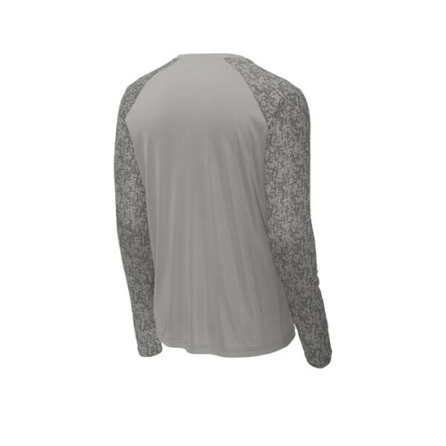 Sport-Tek Long Sleeve Digi Camo Tee.