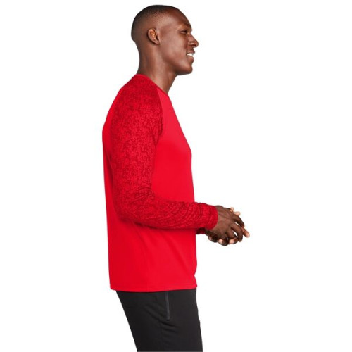 Sport-Tek Long Sleeve Digi Camo Tee.