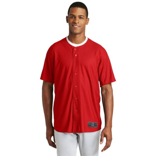 New Era Diamond Era Full-Button Jersey.