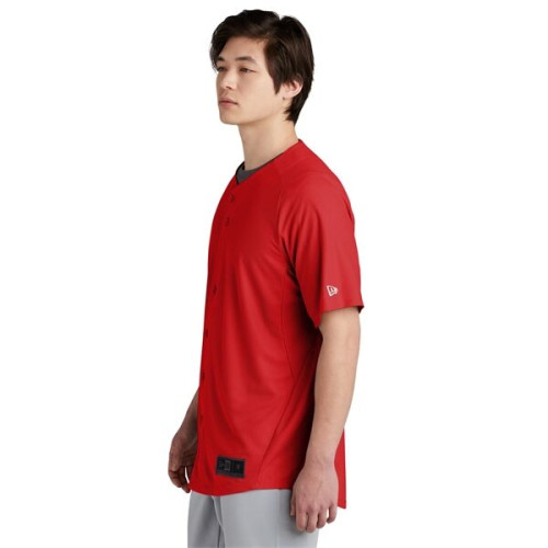 New Era Diamond Era Full-Button Jersey.