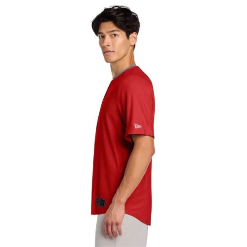 New Era Diamond Era Full-Button Jersey.