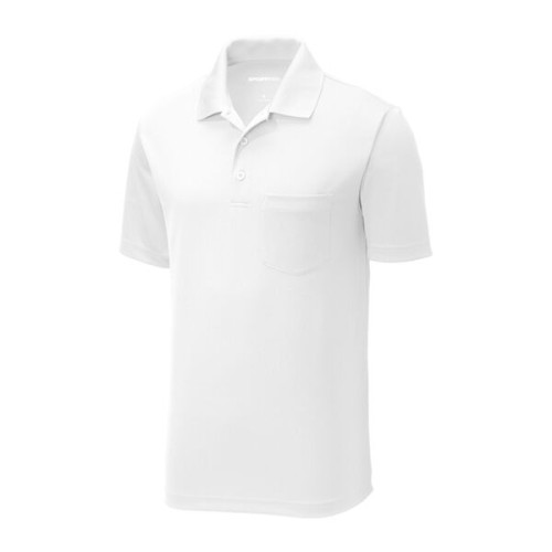 Sport-Tek PosiCharge RacerMesh Pocket Polo.