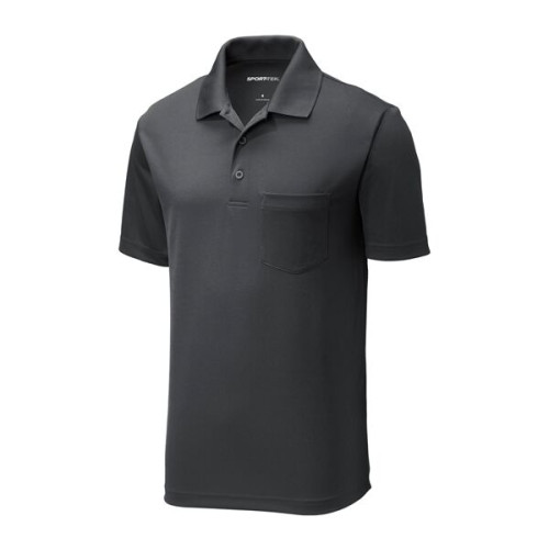 Sport-Tek PosiCharge RacerMesh Pocket Polo.