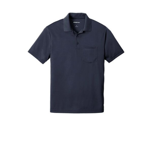 Sport-Tek PosiCharge RacerMesh Pocket Polo.