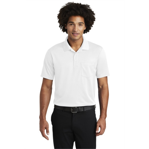Sport-Tek PosiCharge RacerMesh Pocket Polo.