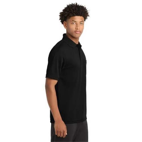 Sport-Tek PosiCharge RacerMesh Pocket Polo.