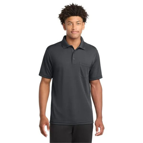 Sport-Tek PosiCharge RacerMesh Pocket Polo.