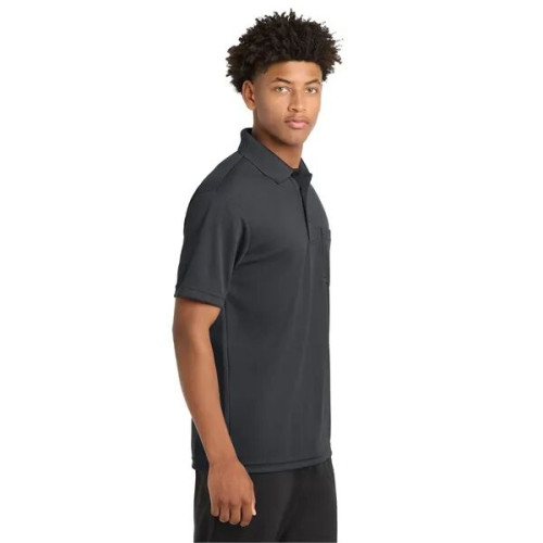 Sport-Tek PosiCharge RacerMesh Pocket Polo.