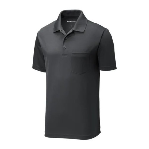 Sport-Tek PosiCharge RacerMesh Pocket Polo.