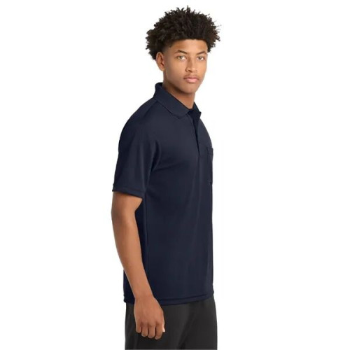 Sport-Tek PosiCharge RacerMesh Pocket Polo.