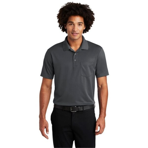 Sport-Tek PosiCharge RacerMesh Pocket Polo.