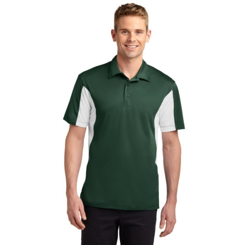 Sport-Tek Tall Side Blocked Micropique Sport-Wick Polo.