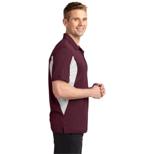 Sport-Tek Tall Side Blocked Micropique Sport-Wick Polo.