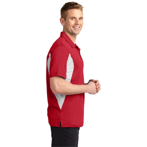 Sport-Tek Tall Side Blocked Micropique Sport-Wick Polo.