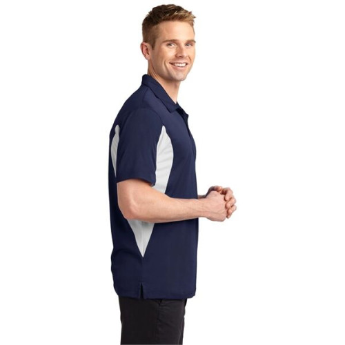 Sport-Tek Tall Side Blocked Micropique Sport-Wick Polo.