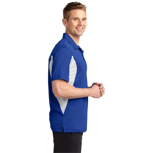 Sport-Tek Tall Side Blocked Micropique Sport-Wick Polo.
