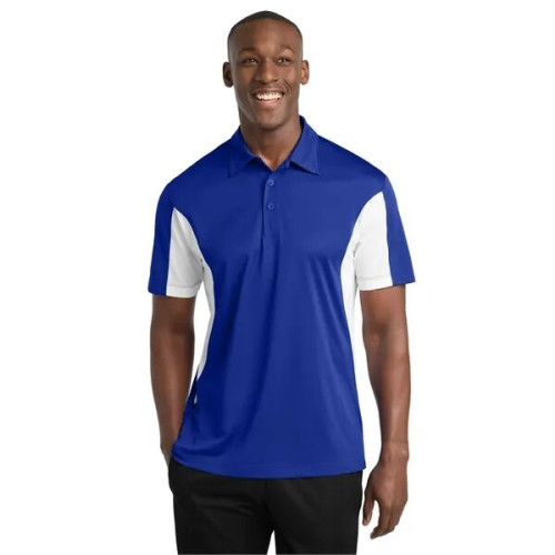 Sport-Tek Tall Side Blocked Micropique Sport-Wick Polo.