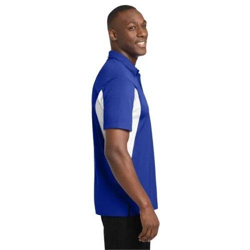 Sport-Tek Tall Side Blocked Micropique Sport-Wick Polo.