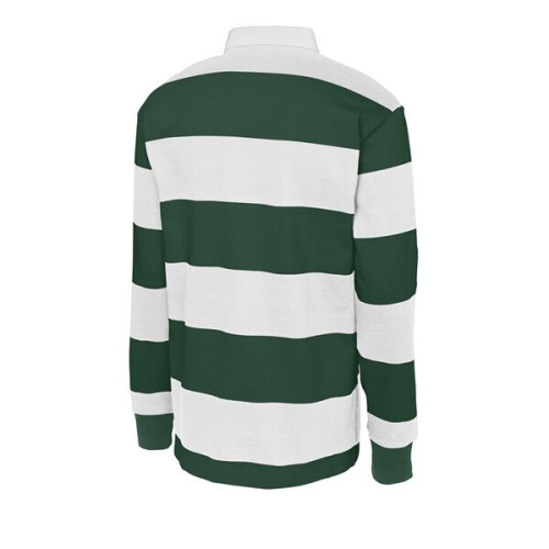 Sport-Tek Classic Long Sleeve Rugby Polo.