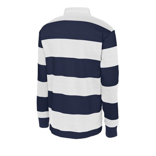 Sport-Tek Classic Long Sleeve Rugby Polo.