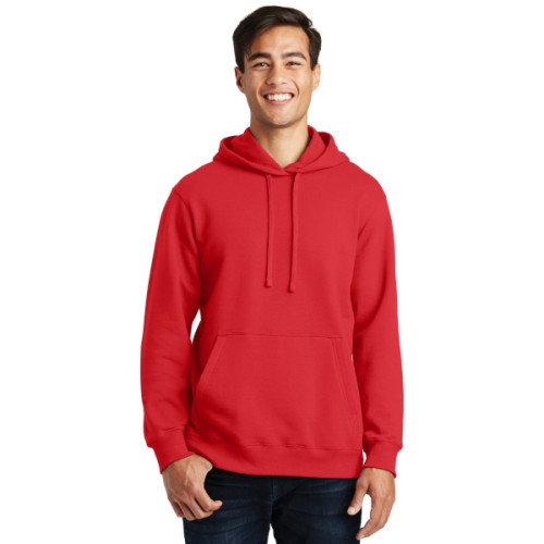 Port & Co Fan Favorite Fleece Pullover Hooded Sweatshirt.
