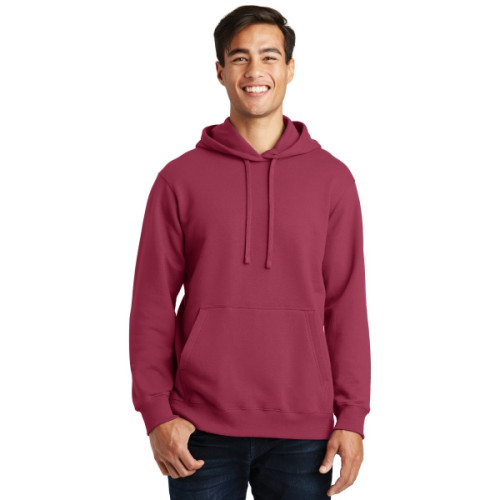 Port & Co Fan Favorite Fleece Pullover Hooded Sweatshirt.