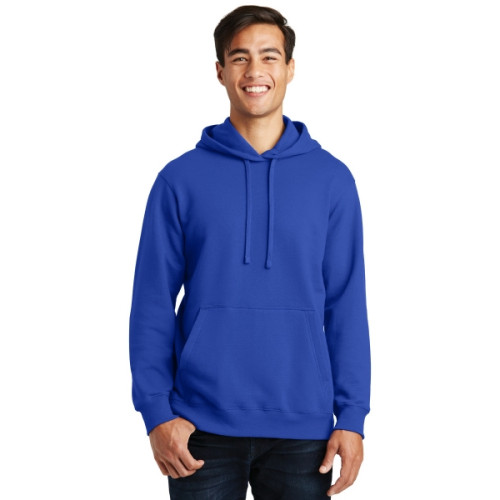 Port & Co Fan Favorite Fleece Pullover Hooded Sweatshirt.