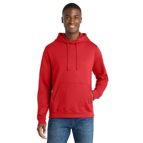 Port & Co Fan Favorite Fleece Pullover Hooded Sweatshirt.