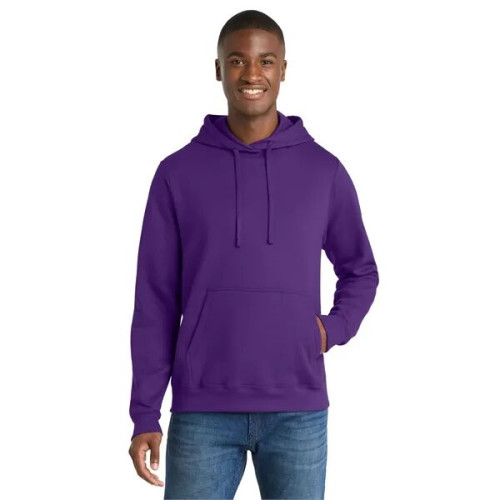 Port & Co Fan Favorite Fleece Pullover Hooded Sweatshirt.