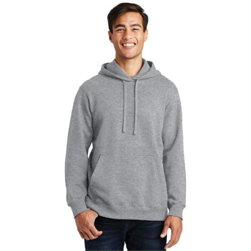 Port & Co Fan Favorite Fleece Pullover Hooded Sweatshirt.