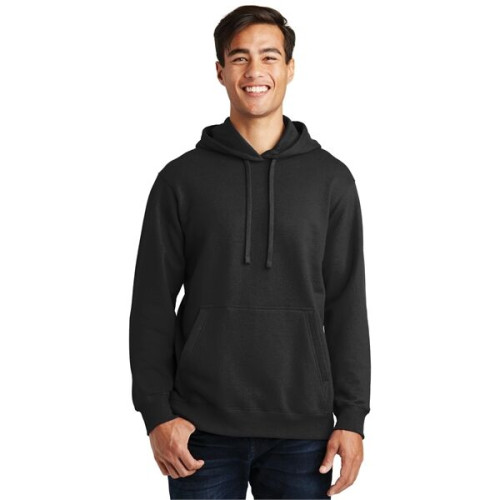 Port & Co Fan Favorite Fleece Pullover Hooded Sweatshirt.