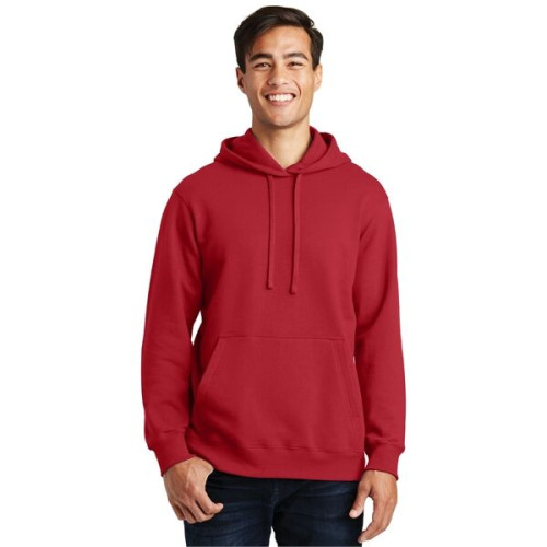 Port & Co Fan Favorite Fleece Pullover Hooded Sweatshirt.