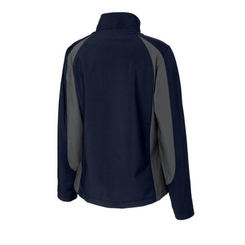 Sport-Tek Women's Colorblock Soft Shell Jacket.