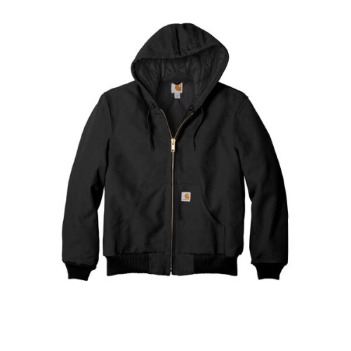 Carhartt Quilted-Flannel-Lined Duck Active Jac.