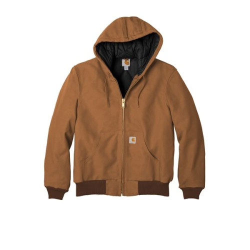 Carhartt Quilted-Flannel-Lined Duck Active Jac.