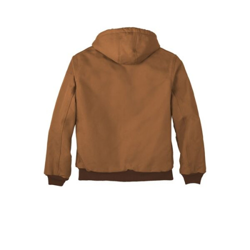 Carhartt Quilted-Flannel-Lined Duck Active Jac.