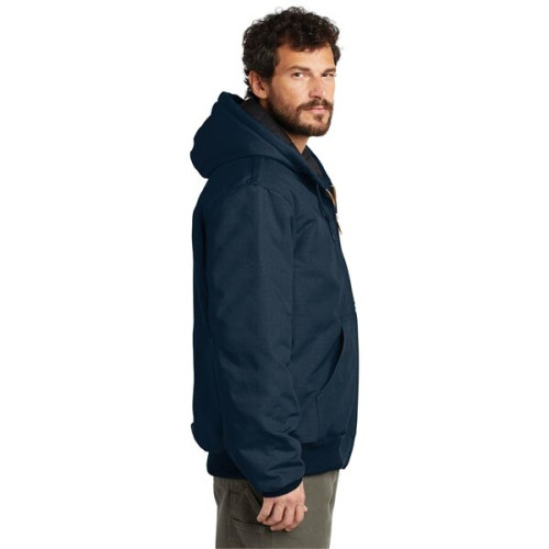 Carhartt Quilted-Flannel-Lined Duck Active Jac.