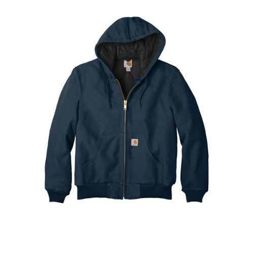 Carhartt Quilted-Flannel-Lined Duck Active Jac.