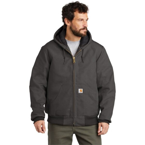 Carhartt Quilted-Flannel-Lined Duck Active Jac.