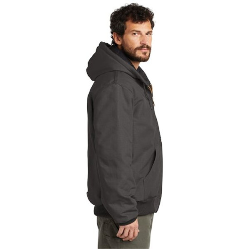 Carhartt Quilted-Flannel-Lined Duck Active Jac.